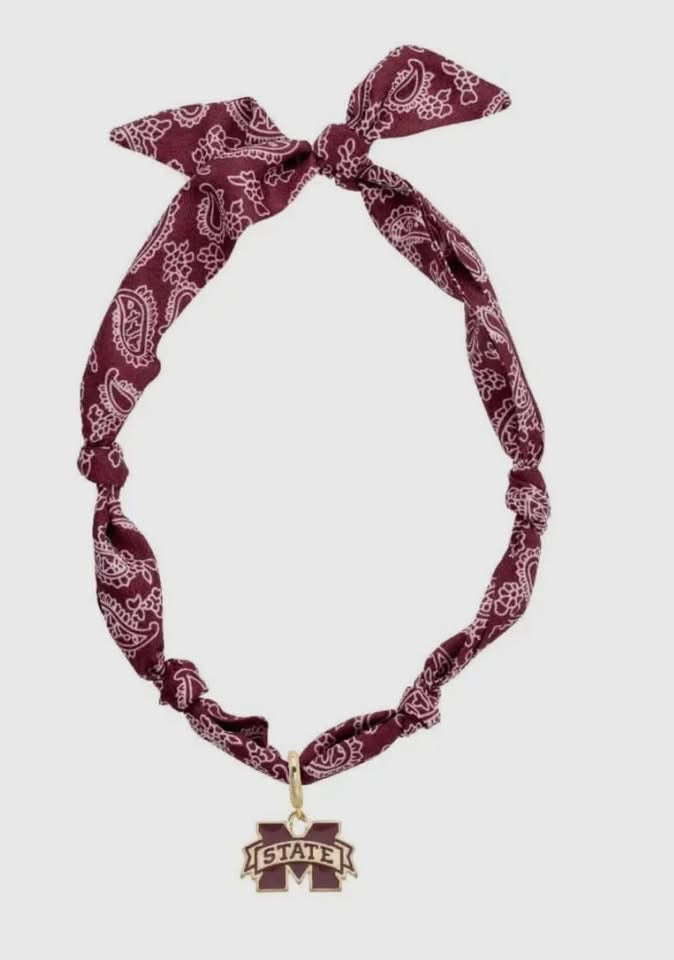 MSU Bandana Necklace