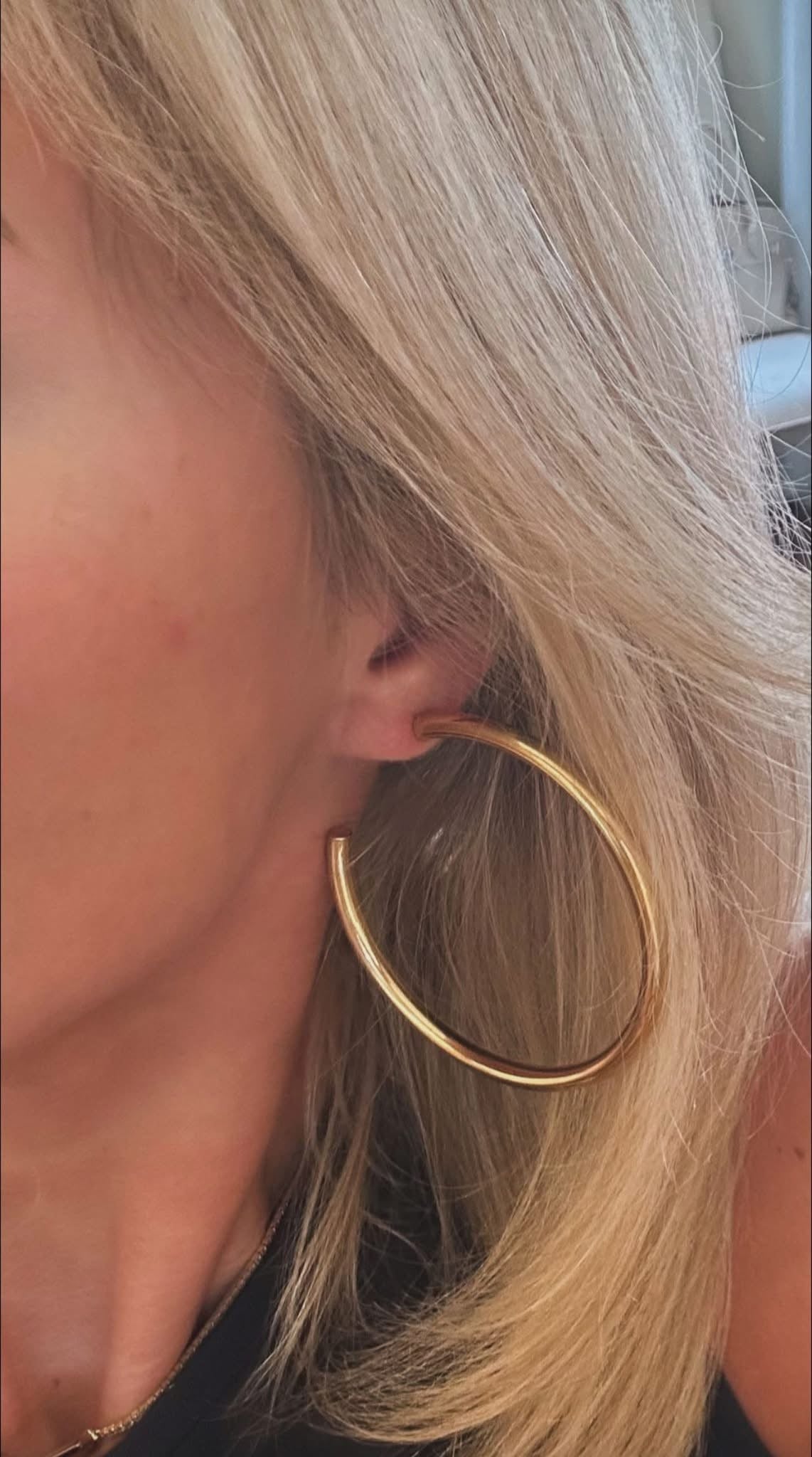 Gold Classic Hoops