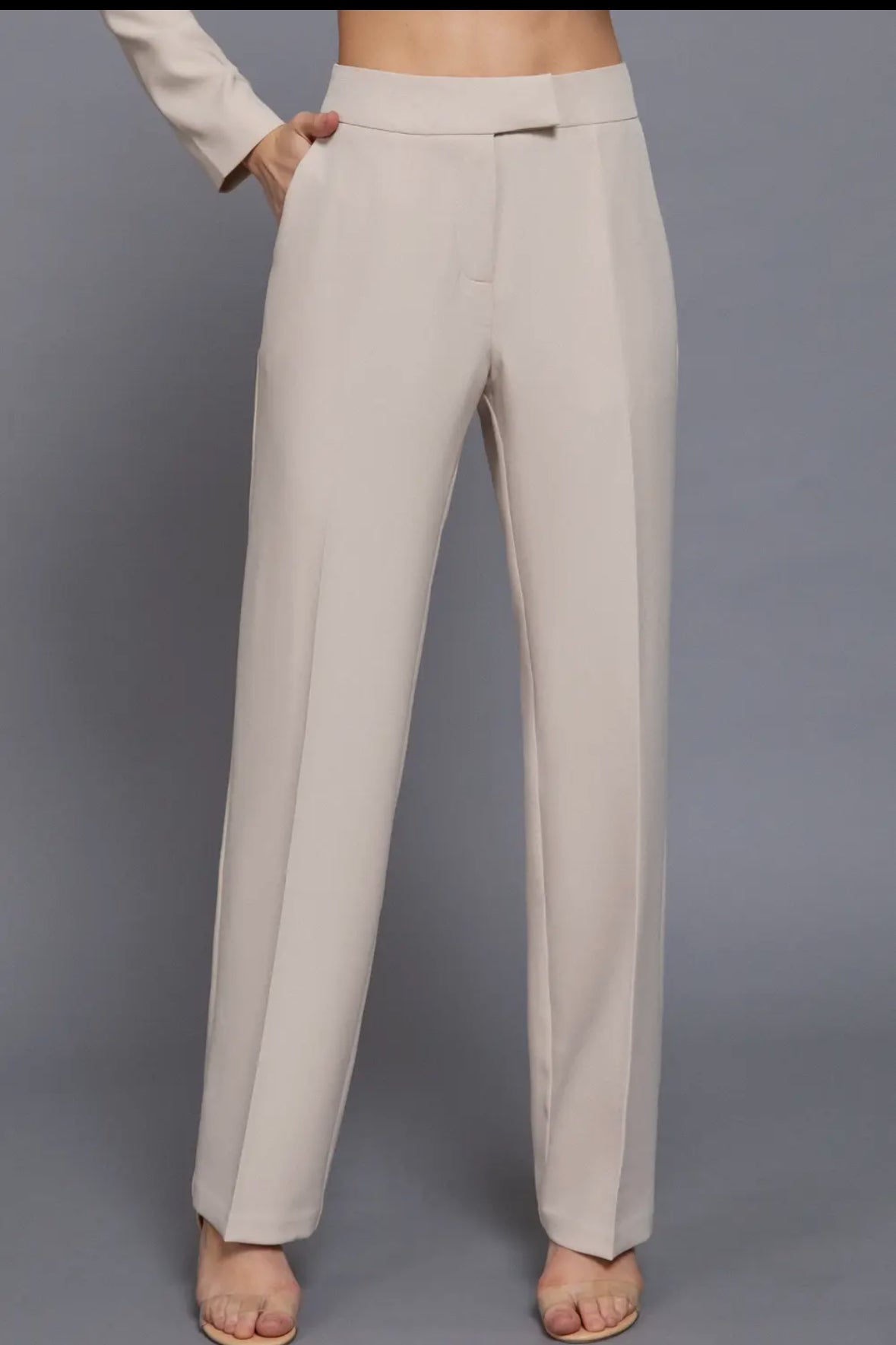 Cream Trousers
