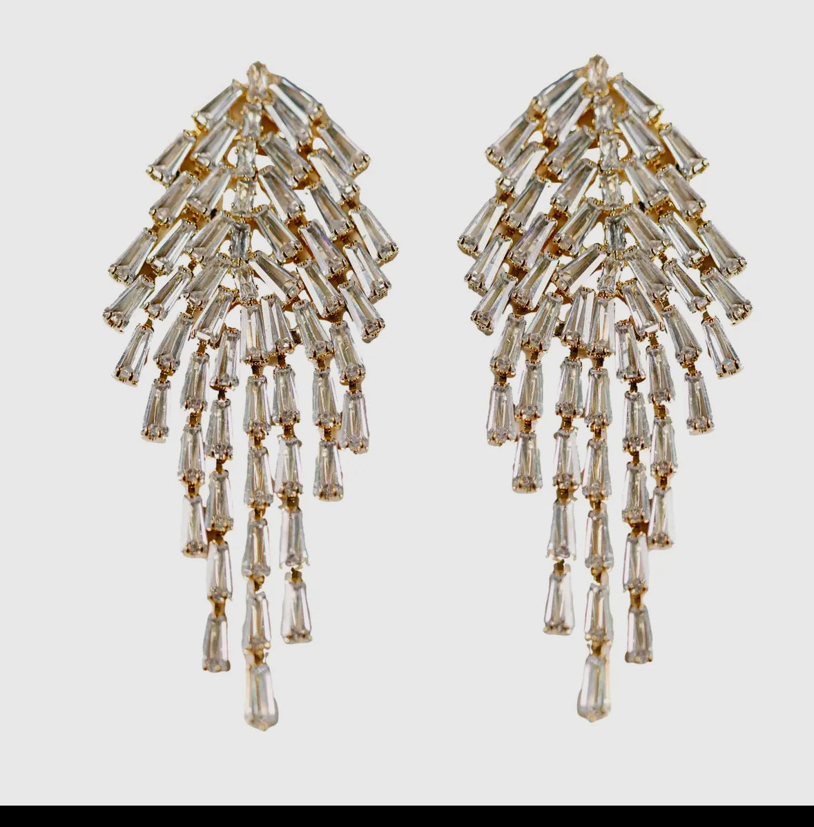 St. Armands Crystal Drop Earrings